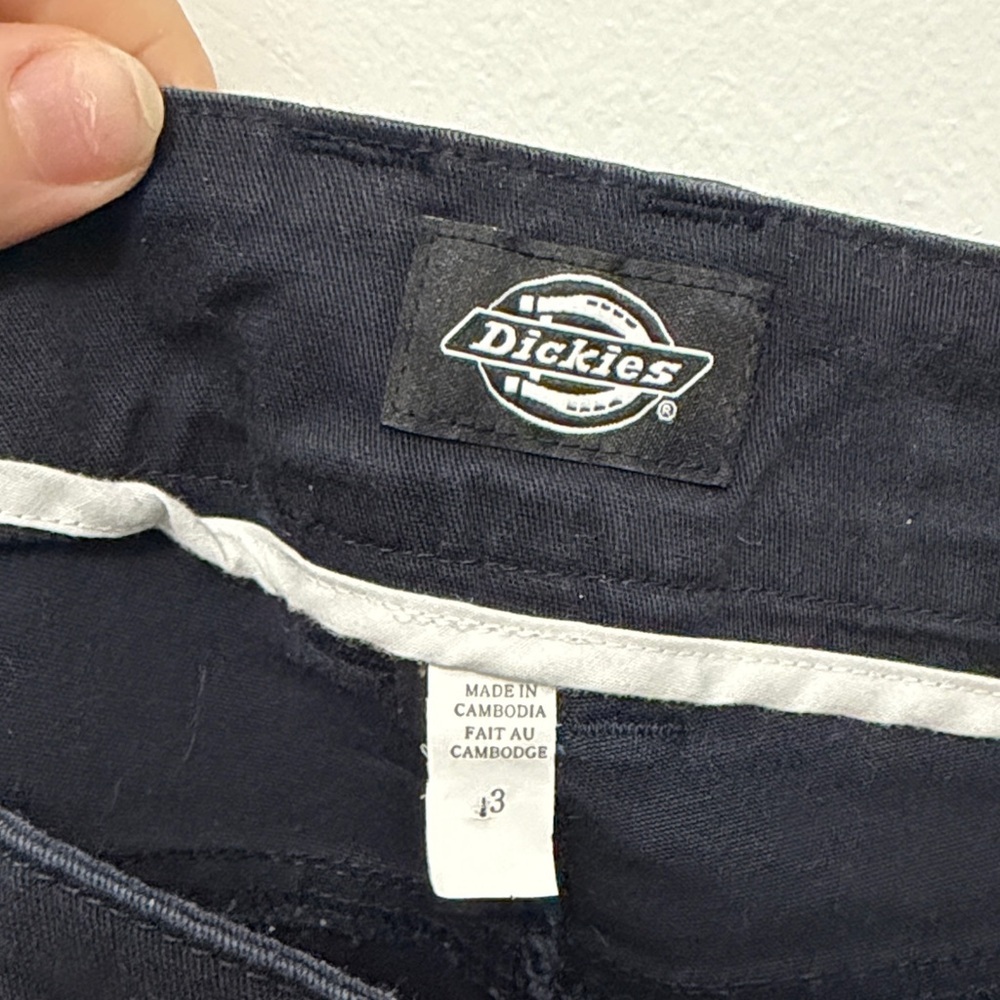 Dickies Women's Dark Blue Straight Leg Pant - Picture 8 of 10